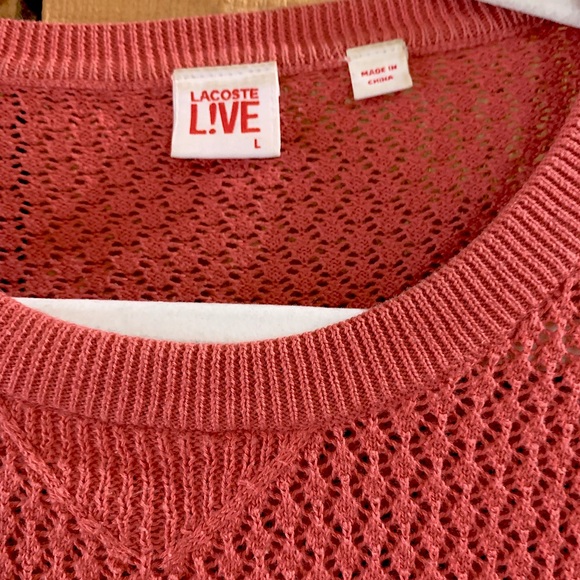 Lacoste light knit sweater ¾ sleeves - Picture 3 of 3